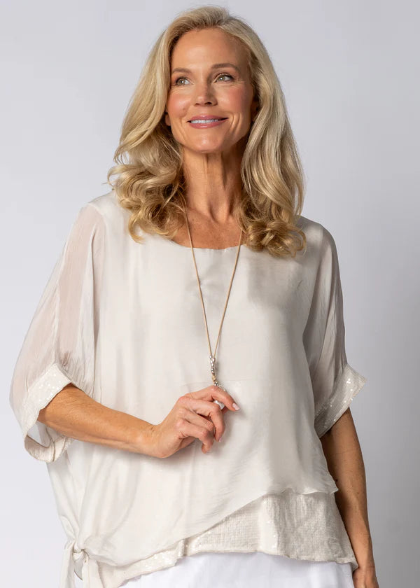 Danika Silk Top