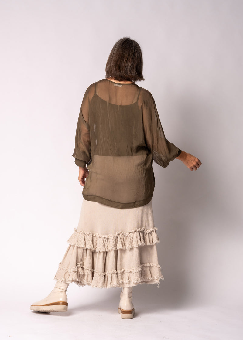 Maribella Silk Top