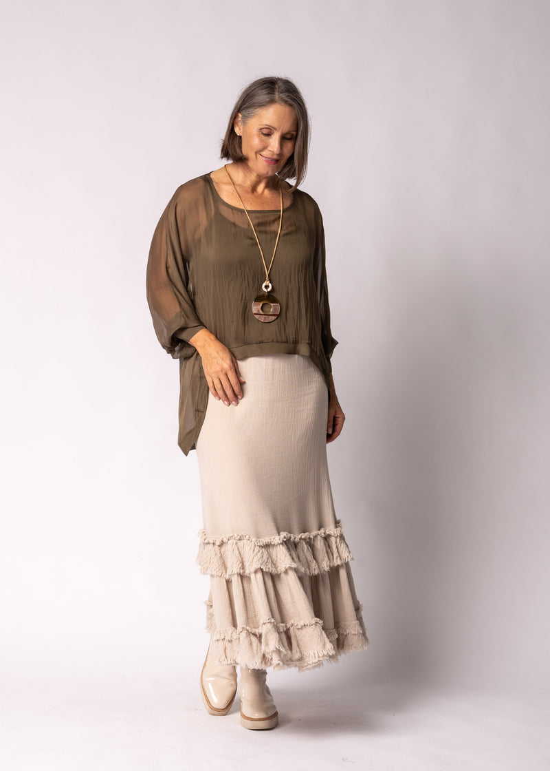 Maribella Silk Top