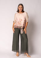 Petal Silk Top