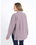 Lila Stripe Shirt