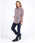 Lila Stripe Shirt