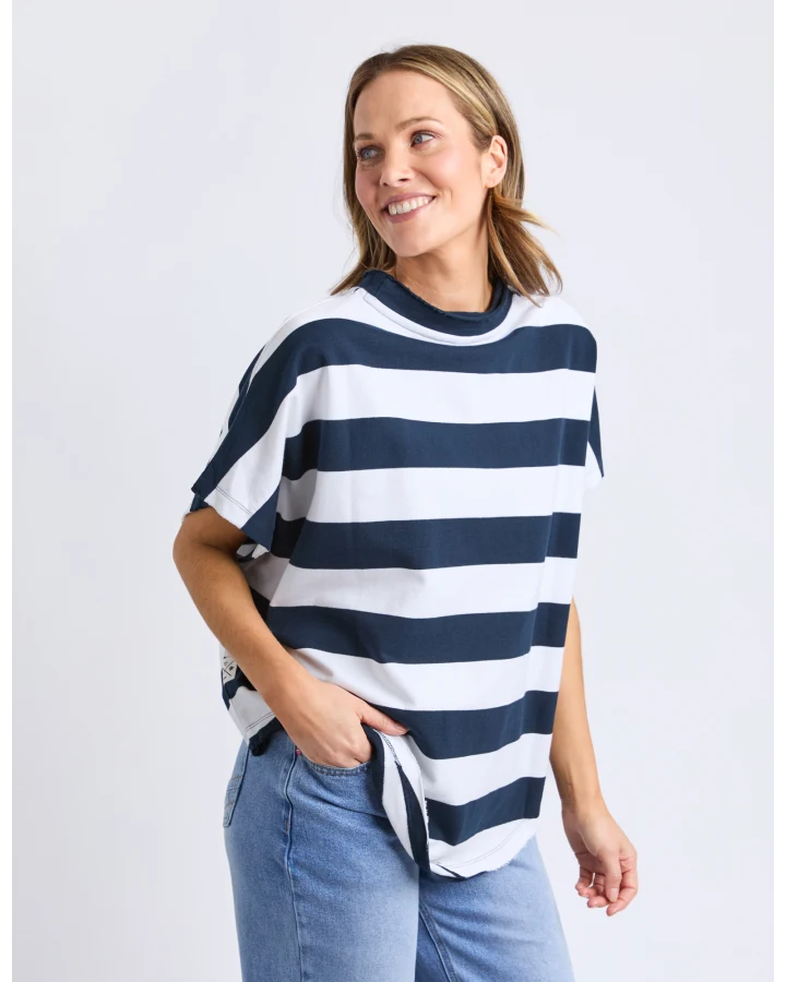 Gab Stripe Sweat