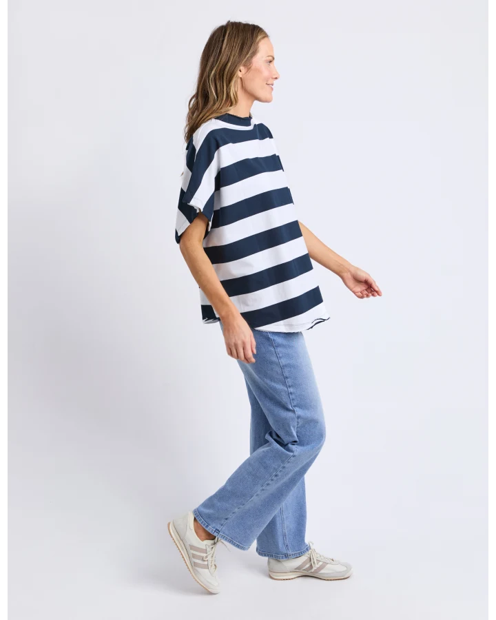 Gab Stripe Sweat