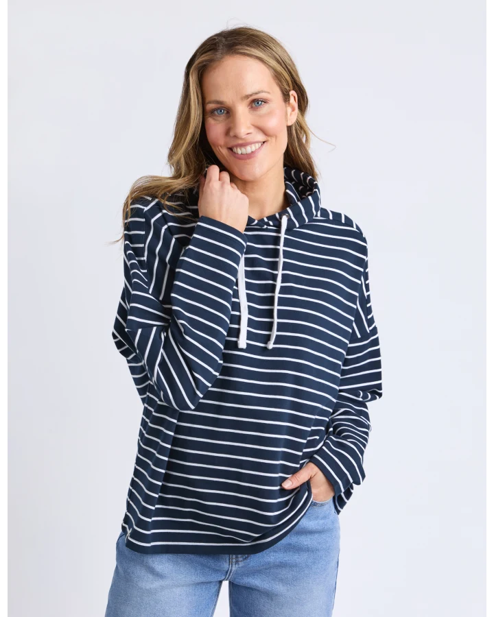Rhea Stripe Hoodie