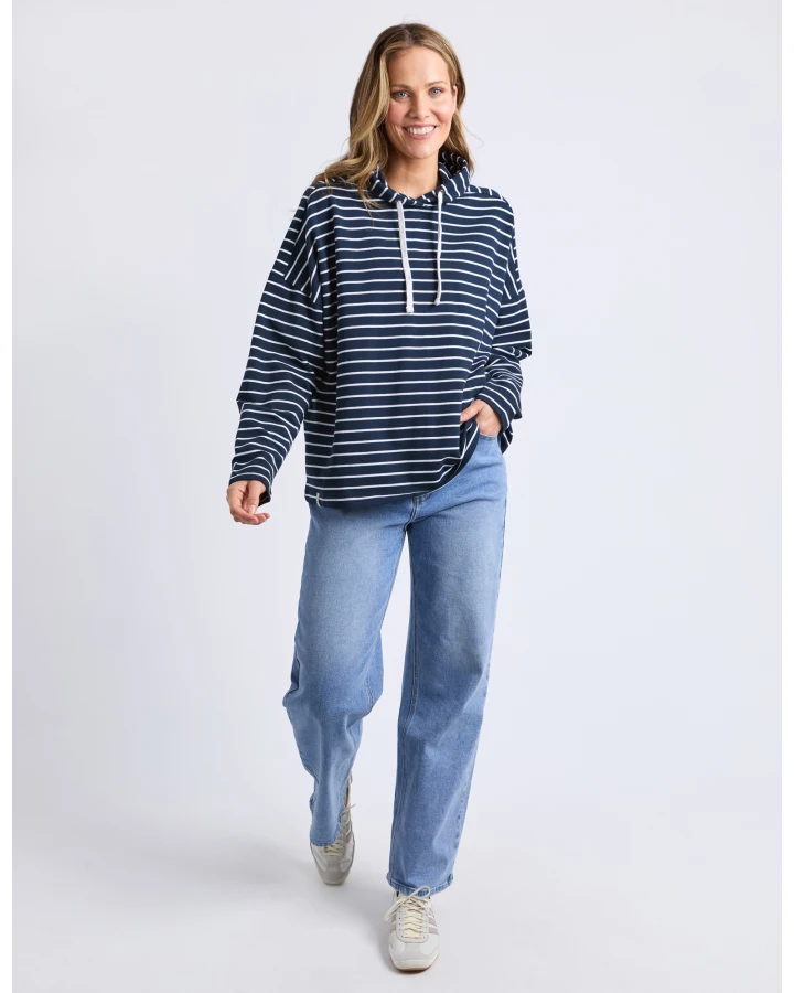 Rhea Stripe Hoodie