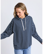 Rhea Stripe Hoodie