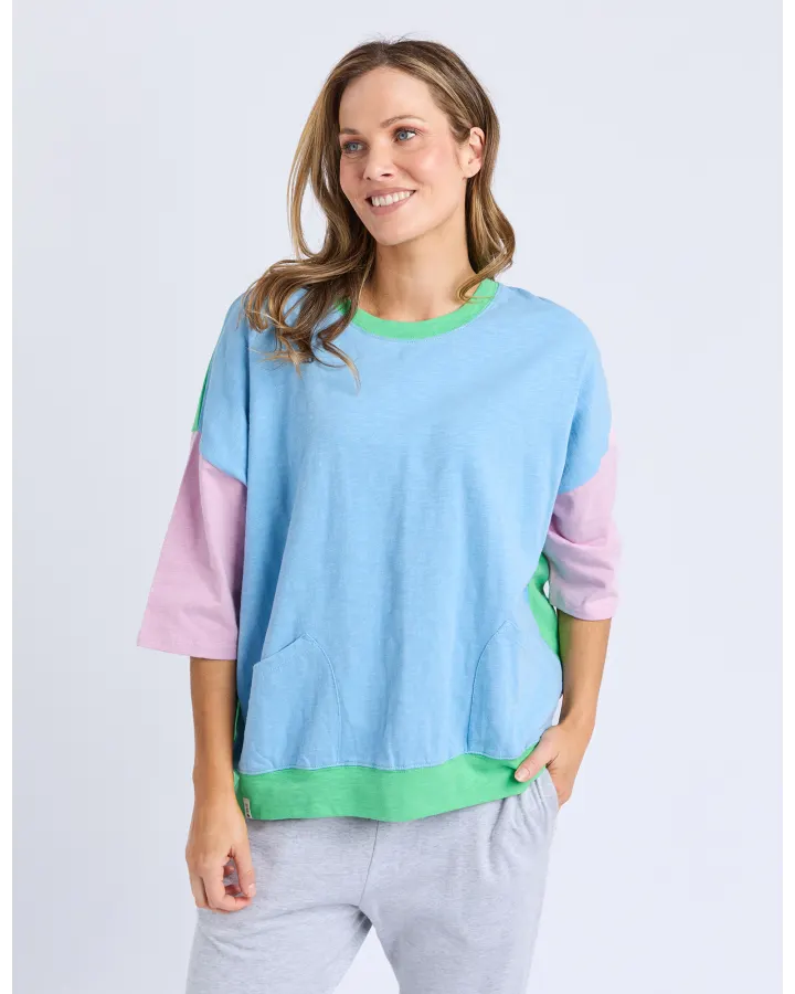 Mazie Colour Block Sweat