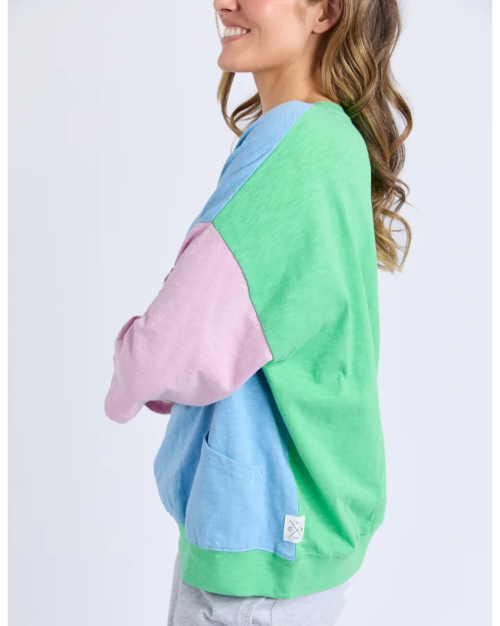 Mazie Colour Block Sweat