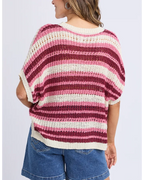 Striped Knit Top