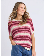 Striped Knit Top