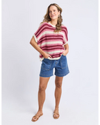 Striped Knit Top