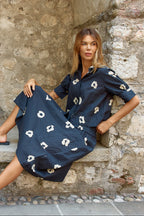 Reagan Poplin Skirt - Leopard Print