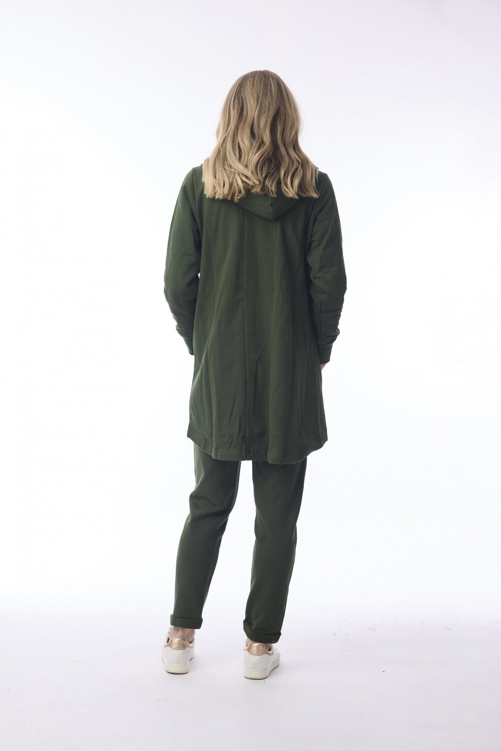 Long Hoodie Cardigan
