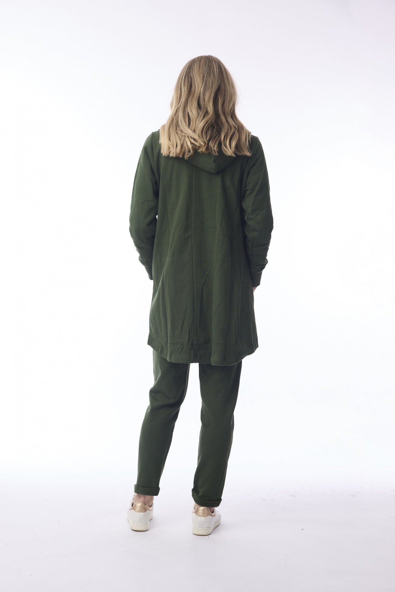 Long Hoodie Cardigan