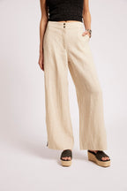 Maris Splice Pant - Tusk / Black