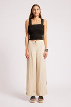 Maris Splice Pant - Tusk / Black