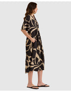 Camille Dress - Monochrome Floral