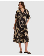 Camille Dress - Monochrome Floral