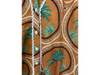 Palm Tree Blouse - Brown