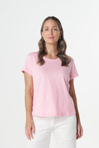 Everyday Cotton Roll Cuff Tee