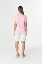 Everyday Cotton Roll Cuff Tee