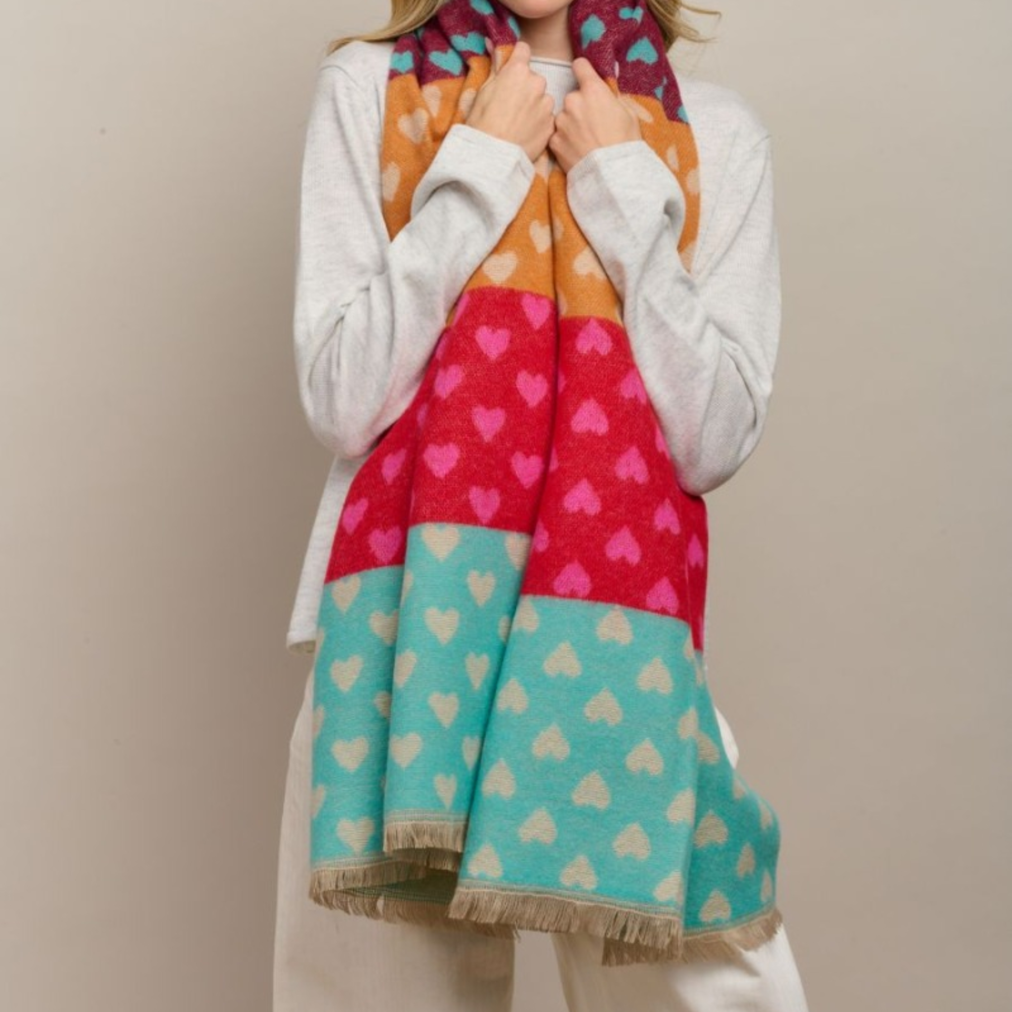 Sweet Heart Scarf