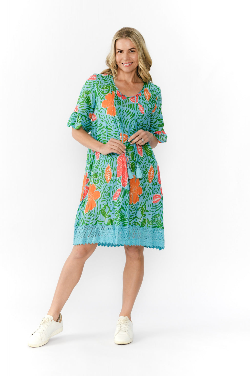 Hannah Tunic Dress - Floral