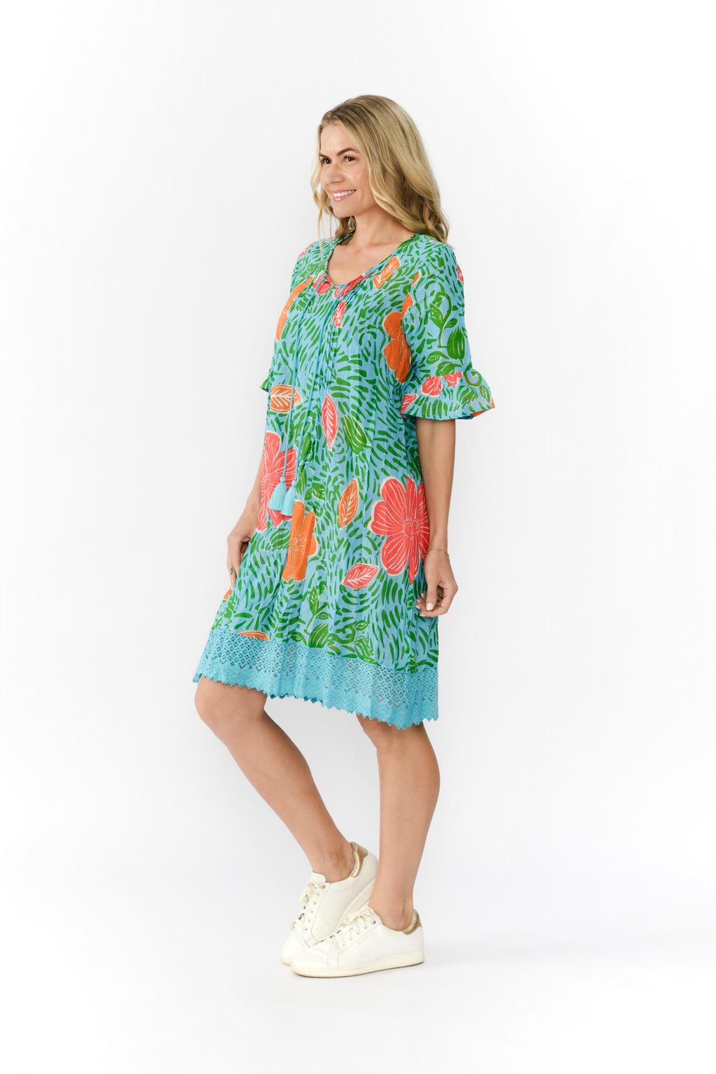 Hannah Tunic Dress - Floral