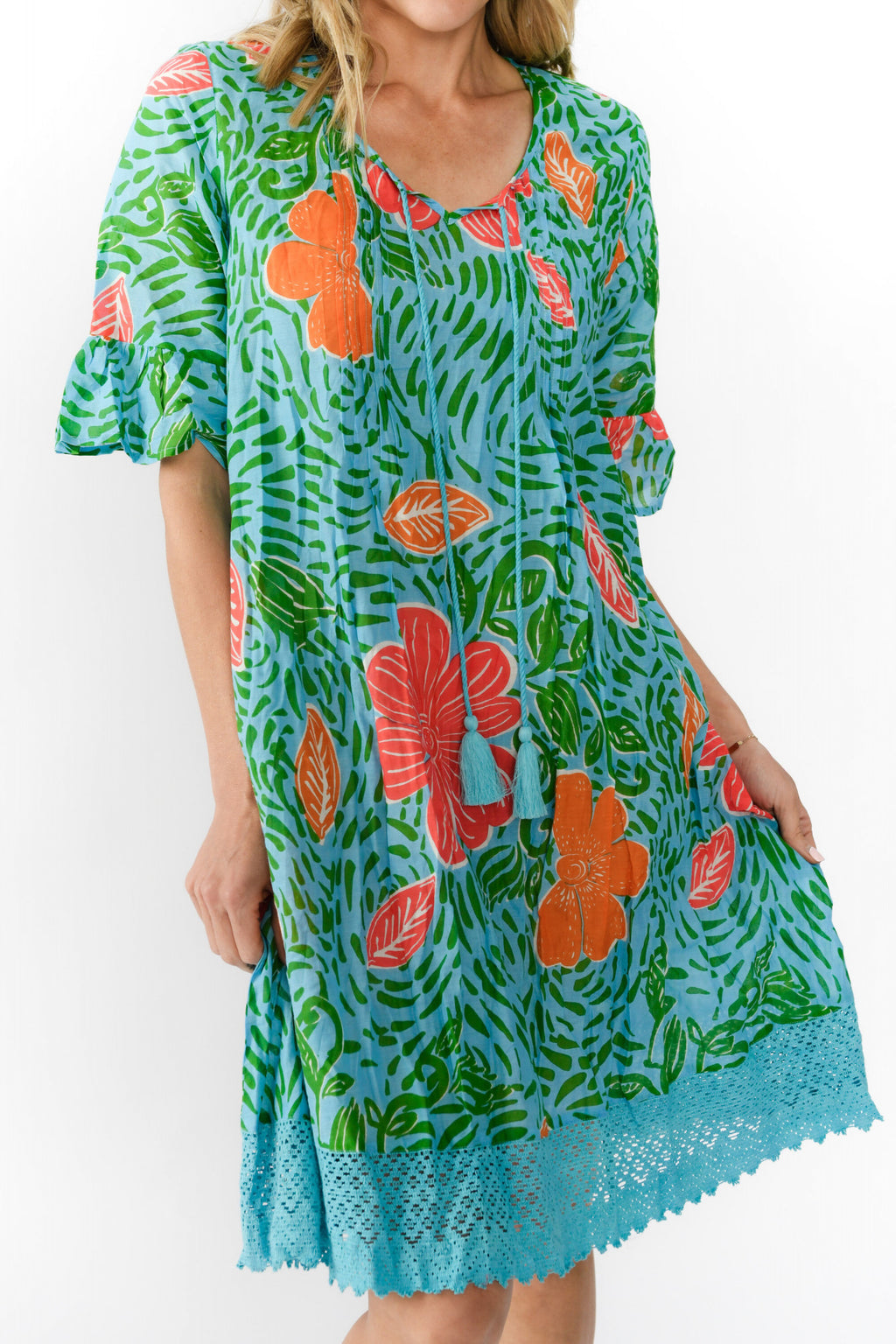 Hannah Tunic Dress - Floral