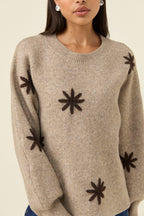 Miru Stitch Flower Jumper