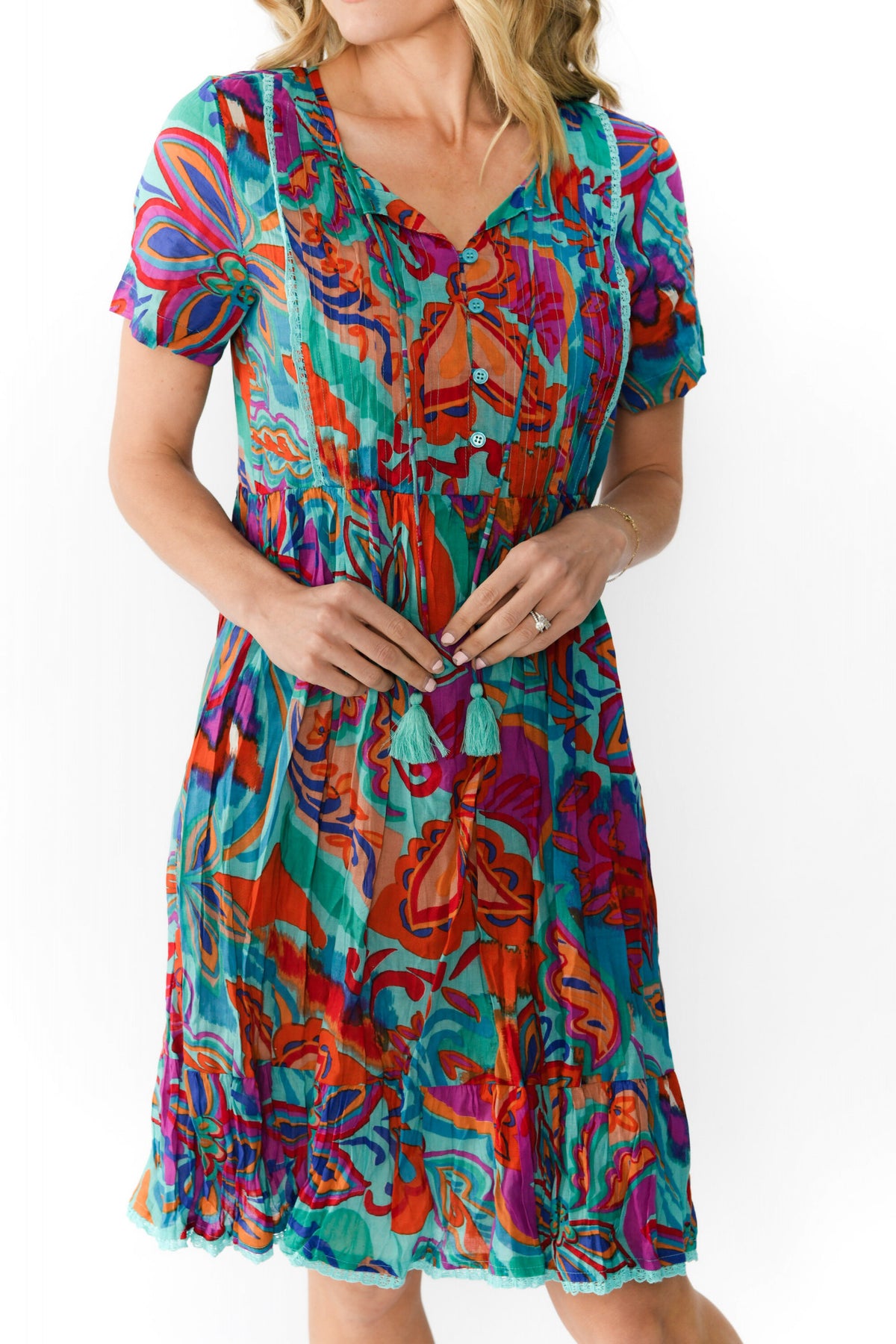 Colette Tassel Dress - Boho