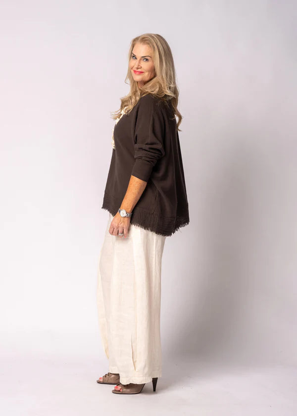 Arwyn Linen Blend Top