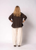 Arwyn Linen Blend Top