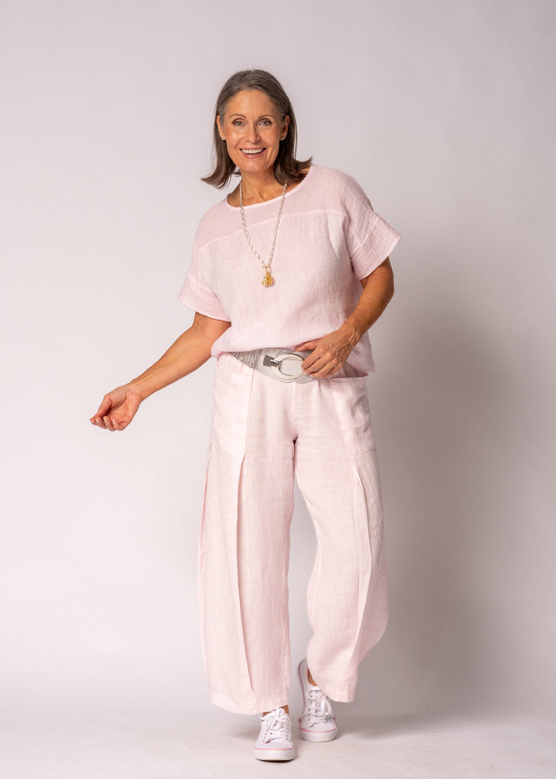 Eleni Linen Top