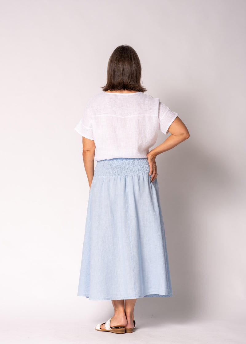 Eleni Linen Top