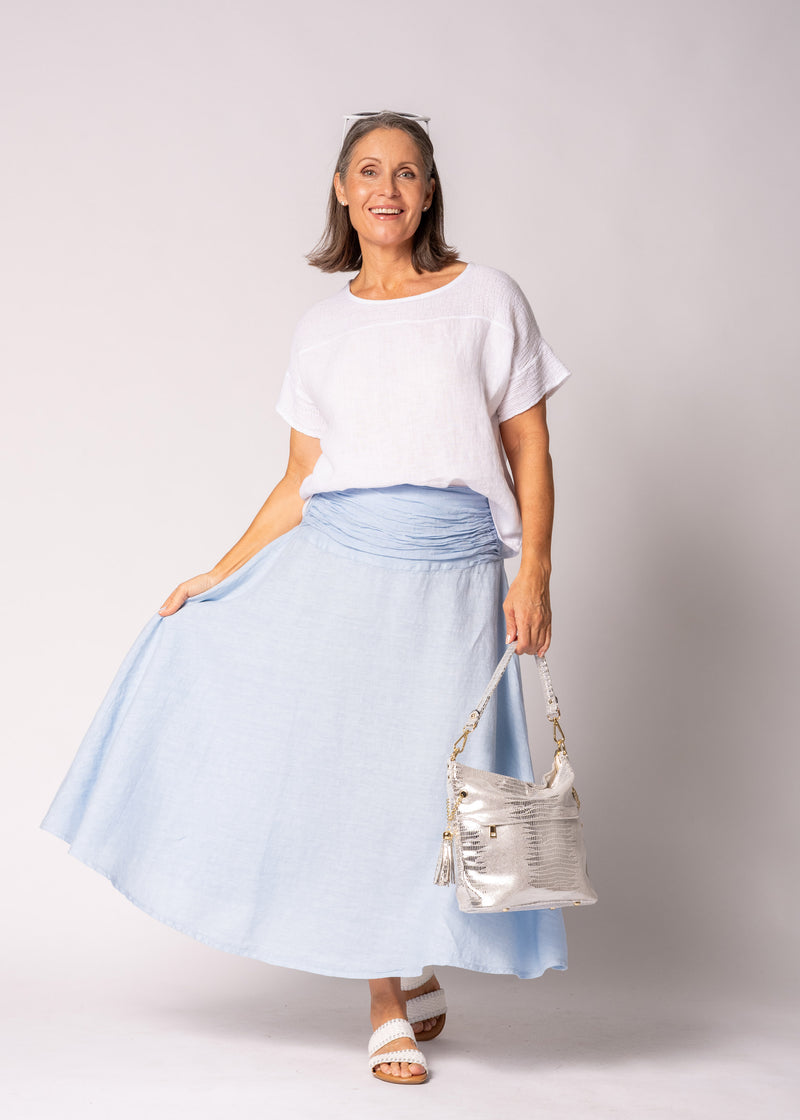 Eleni Linen Top