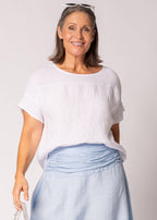 Eleni Linen Top