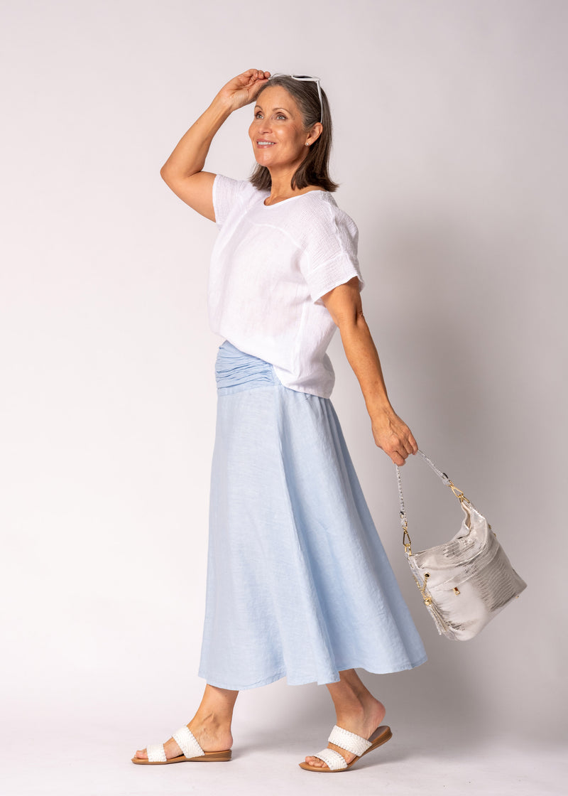 Eleni Linen Top