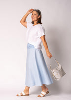 Eleni Linen Top