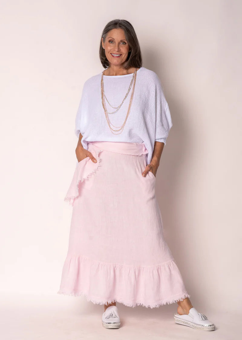 Mallory Linen Top