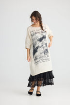 Secret Garden Linen Gauze Dress