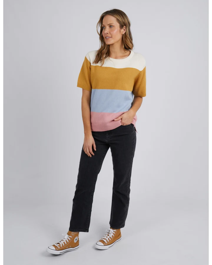 Bronte Colour Block Knit