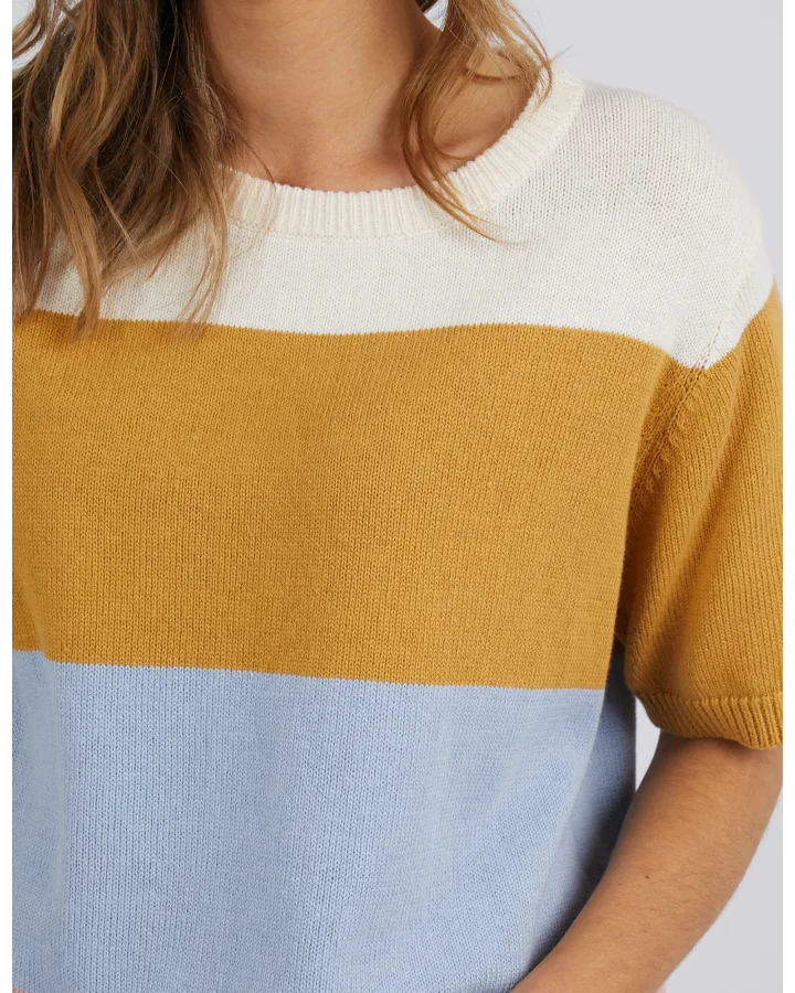 Bronte Colour Block Knit