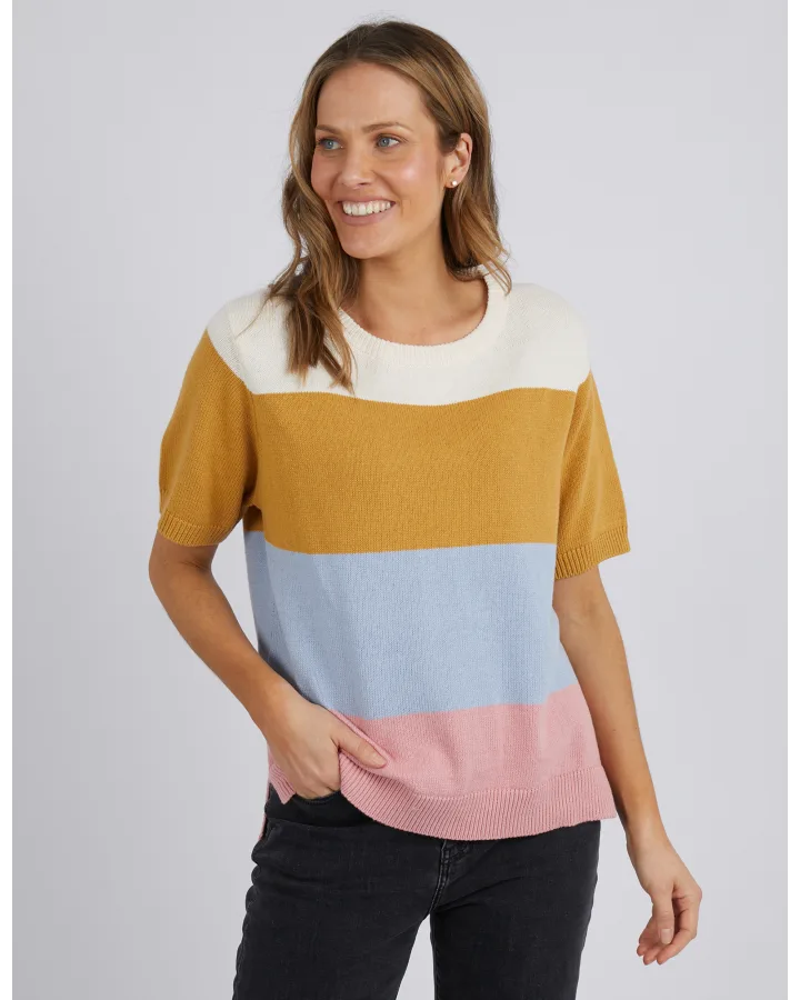 Bronte Colour Block Knit