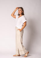 Farrin Linen Top