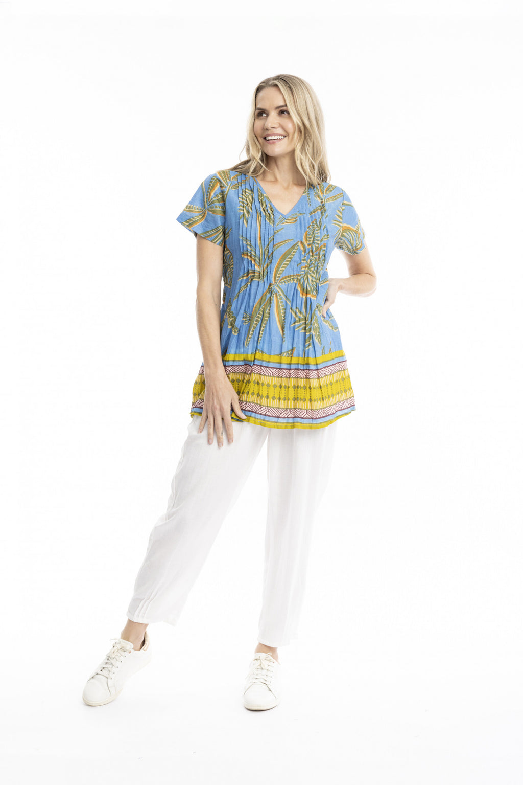 Kayla Blouse - Flora
