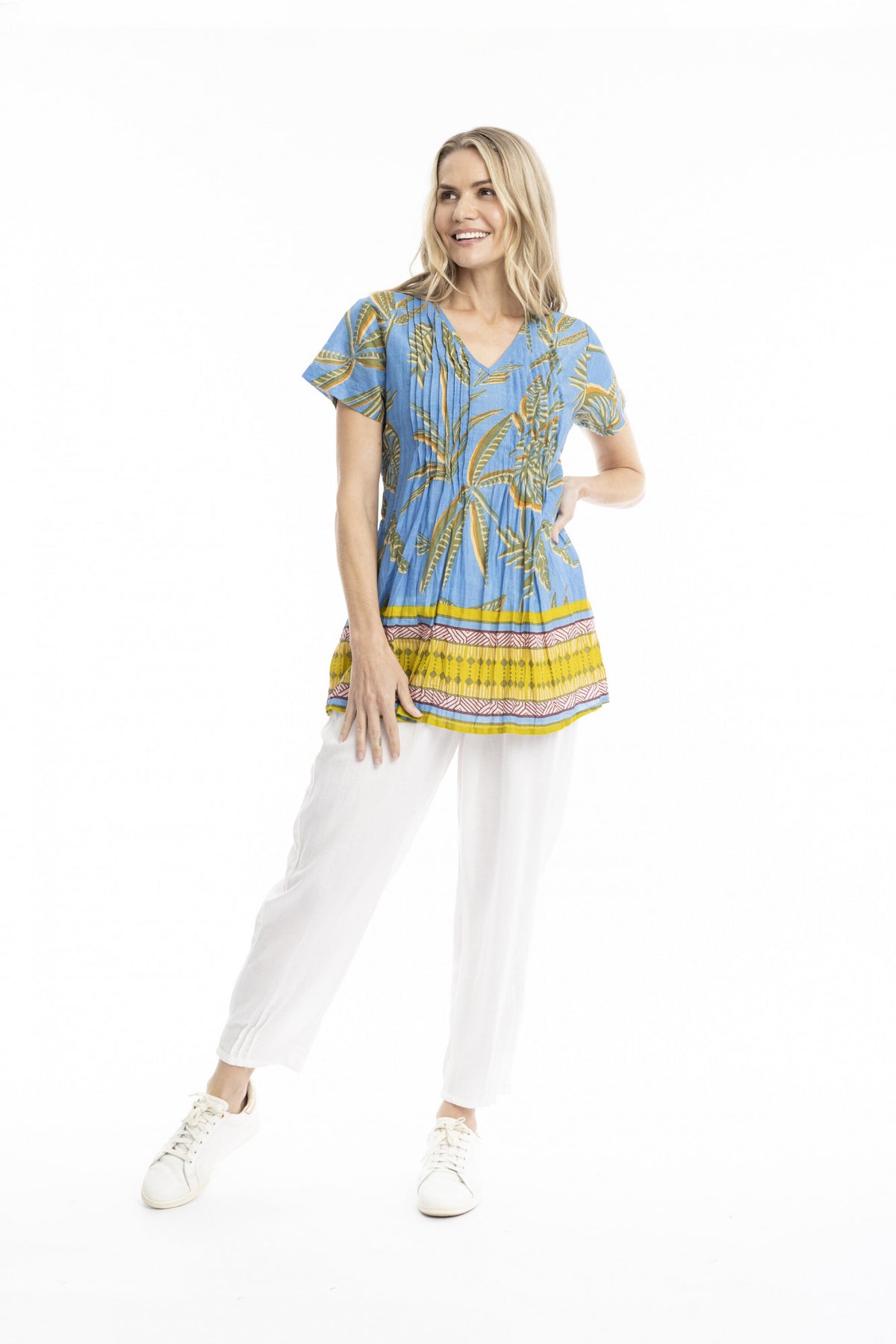 Kayla Blouse - Flora