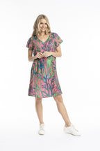 Nicola Dress - Downunder Coral