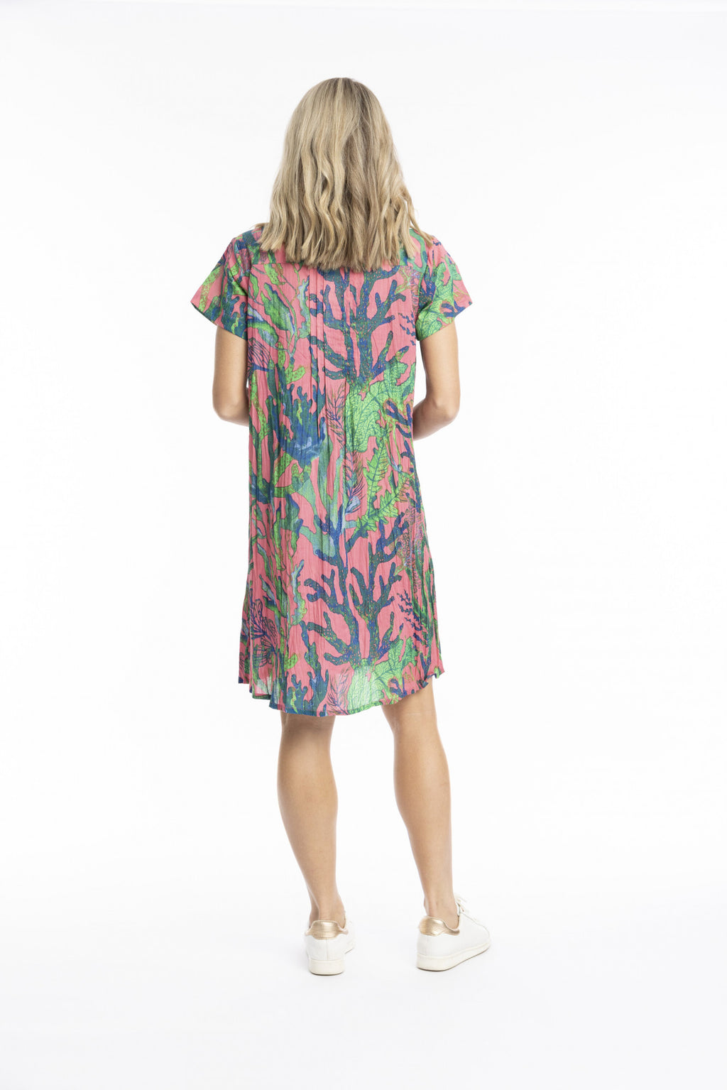 Nicola Dress - Downunder Coral